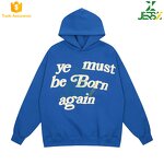 Hoodie Factory - OEM Puff Print Oversized Pullovers Trendy Hooded