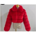 Fur Coat Supplier - Faux Short Fur Coat Plus Size Multi Color