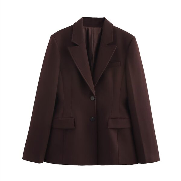 Suit Jacket Factory - Spring New Short Skirt Hem Commuter Jacket