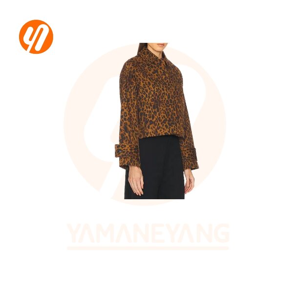 Sherpa Jacket Supplier - Custom Winter Leopard Zebra Plus Size