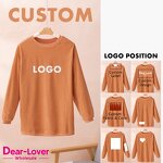 Crewneck Sweatshirt Factory - Custom LOGO OEM ODM Knitted Ribbed Blank