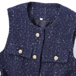 Vest Coat Supplier - Autumn New Fashion With Belt Vintage Sleeveless