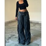 Cargo Pants Supplier - High-waisted Street Hip Hop Oversize Loose