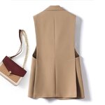 Suit Vest Supplier - Spring Autumn New Western One Button Horse Clip