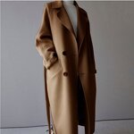 Trench Coat Factory - Solid Color Korean Loose Classic Women Coat