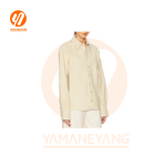 Women's Shirt Supplier - Autumn New Fashion Simple Metal Texture