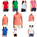 Polo Shirt Supplier - Pullover for logo Embroidery Women's Golf Apparel