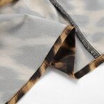 Chiffon Skirt Supplier - OOTN Ladies Casual Elegant Leopard Printed Spring