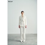 Women's Pants Supplier - High-waisted EUPHEMIA LONG PANTS Slightly Flared