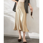 Tulle Skirt Factory - Natural Cotton Baddie Maxi Below Knee Bubble Hem