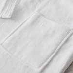 Bath Robe Factory - Custom Logo 100% Cotton Shawl Collar Hotel Velour