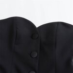 Women's Set Factory - Summer Versatile High Waist Satin Side Top Skirt