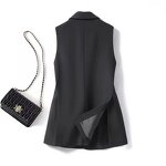 Suit Vest Supplier - Spring Autumn New Western One Button Horse Clip