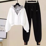 Jogging Set Factory - Women's Stacked Hoodie Spring Winter Leisure