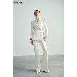 Women's Pants Supplier - High-waisted EUPHEMIA LONG PANTS Slightly Flared