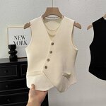 Knit Cardigan Factory - New Fashion High Quality Over Vest Party Suit