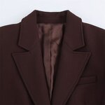 Suit Jacket Factory - Spring New Short Skirt Hem Commuter Jacket