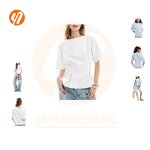 Blouse Supplier - Summer O Neck Sleeve Shirts Female Sleeveless