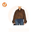 Sherpa Jacket Supplier - Custom Winter Leopard Zebra Plus Size