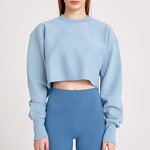 Women's Sweatshirt Set Factory - Custom Crop Top Hoodie