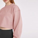 Women's Sweatshirt Set Factory - Custom Crop Top Hoodie