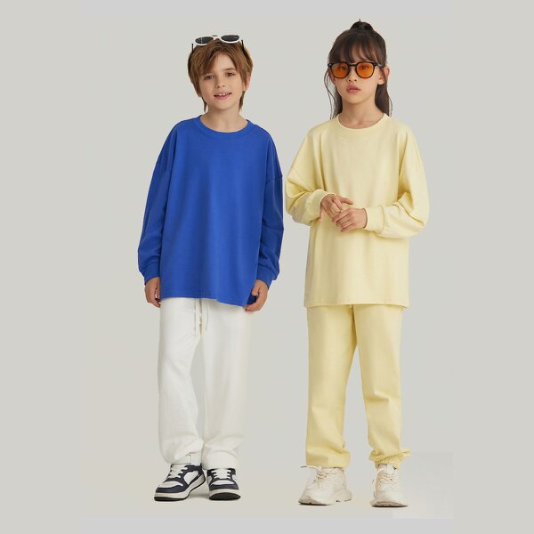 Custom Kids Set Factory - T-shirt Joggers Set