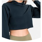 Women's Crop Hoodie Factory - Fitness Gym Top
