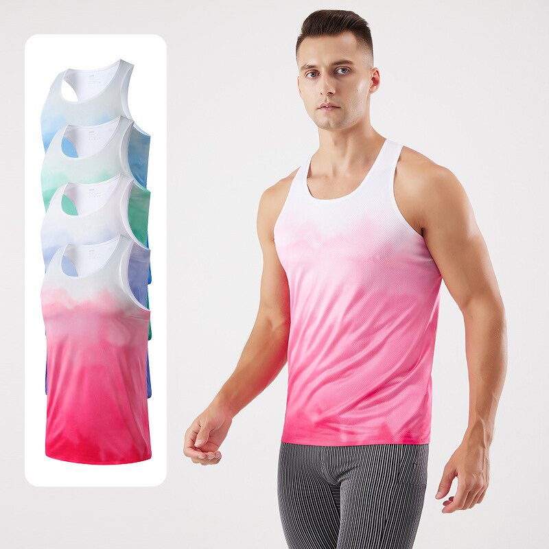 Custom Singlet Factory - Men Running Vest Supplier