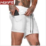 Men's Active Shorts Factory - 2 in 1 Training Shorts