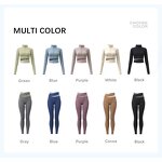 Women's Yoga Set Factory - 2 Piece Jacket Pants Set