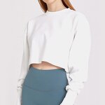 Women's Sweatshirt Set Factory - Custom Crop Top Hoodie
