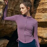 Women's Yoga Jacket Factory - Slim Fit Zip up