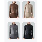 Custom Women's Jacket Factory - Full Zip Hoodie