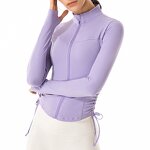 Women's Yoga Jacket Factory - Slim Fit Zip up