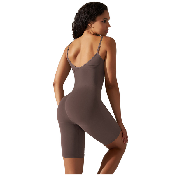 Custom Bodysuit Factory - Sleeveless Yoga Jumpsuit