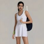 Custom Tennis Dress Factory - Sleeveless V Neck Dress