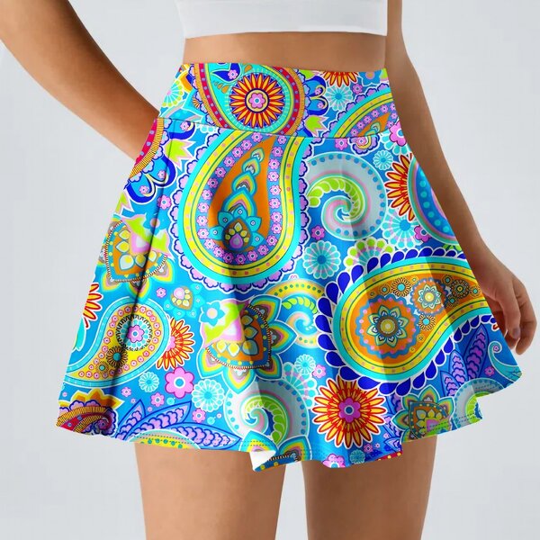 Custom Tennis Skirt Factory - High Waist Pleated Skirt