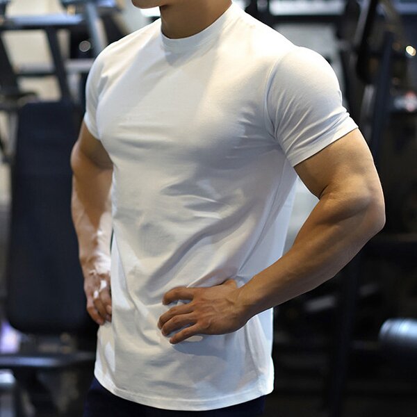 Custom Compression Tee Factory - Men Fitness Shirts