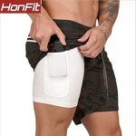 Men's Active Shorts Factory - 2 in 1 Training Shorts