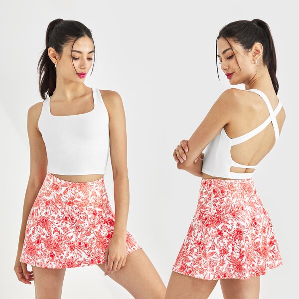 Women's Tennis Set Factory - 2 Piece Mini Skirt Set