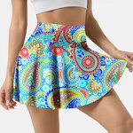 Custom Tennis Skirt Factory - High Waist Pleated Skirt