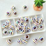 Acrylic Charms Factory - Hand-painted Round Ice Cream DIY Phone Chain