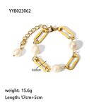 Women's Bracelet Factory - Fashion Stainless Steel Non-fading Pearl Gift