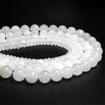 Moonstone Beads Supplier - Natural Round Loose Stone DIY Jewelry Wholesale