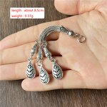 Alloy Pendant Supplier - 33 Beads Tassel DIY Beaded Bracelet Connector Findings