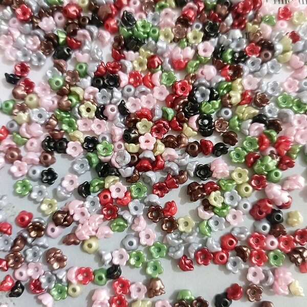 Crystal Beads Factory - Mixed Color Size Shape Seed Beads Kids DIY