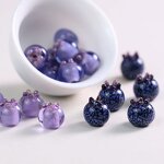 Glass Beads Factory - Blueberry Simulation Fruit Raspberry Jewelry DIY