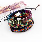 Multi-Layer Bracelet Factory - Bohemian Ethnic Style Adjustable Woven Leather Tribal