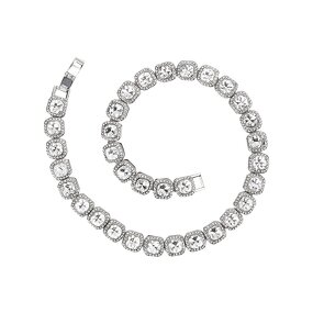 Iced Out Bracelet Supplier - Brilliant Multi Colors Tennis Chain Hip Hop