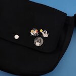 Metal Brooch Supplier - Astronaut Planet Rocket Starry Sky Backpack Clothing